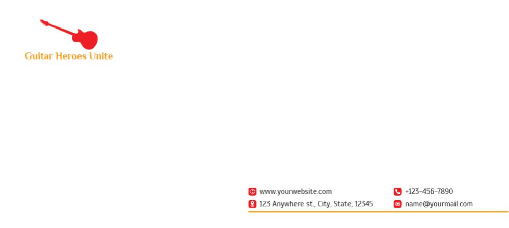 Club Cheap Custom Envelope Printing template preview 20