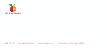 Food Hotel And Restaurant Cheap Custom Envelope Printing template preview 2