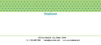 Fashion Cheap Custom Envelope Printing template preview 6