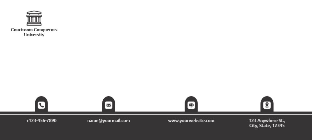 Education And Training Cheap Custom Envelope Printing template preview 25