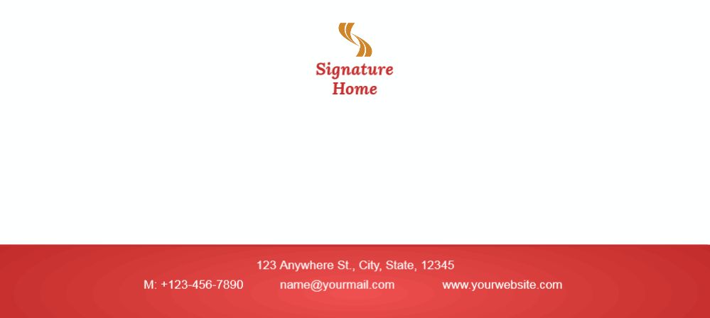 Automobile Cheap Custom Envelope Printing template preview 16