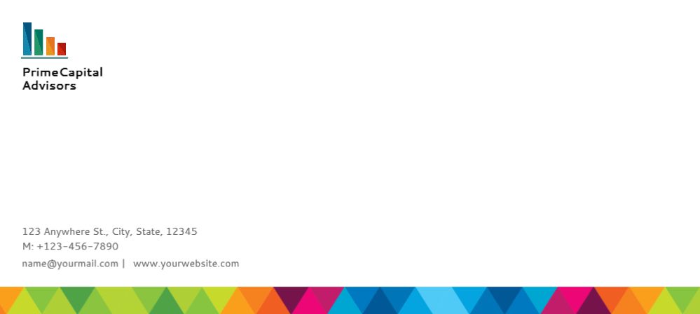 Finance Cheap Custom Envelope Printing template preview 20