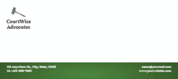 Clean Simple Cheap Custom Envelope Printing template preview 13