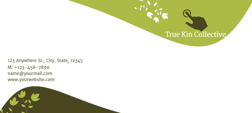 Stay In Touch Cheap Custom Envelope Printing template preview 19