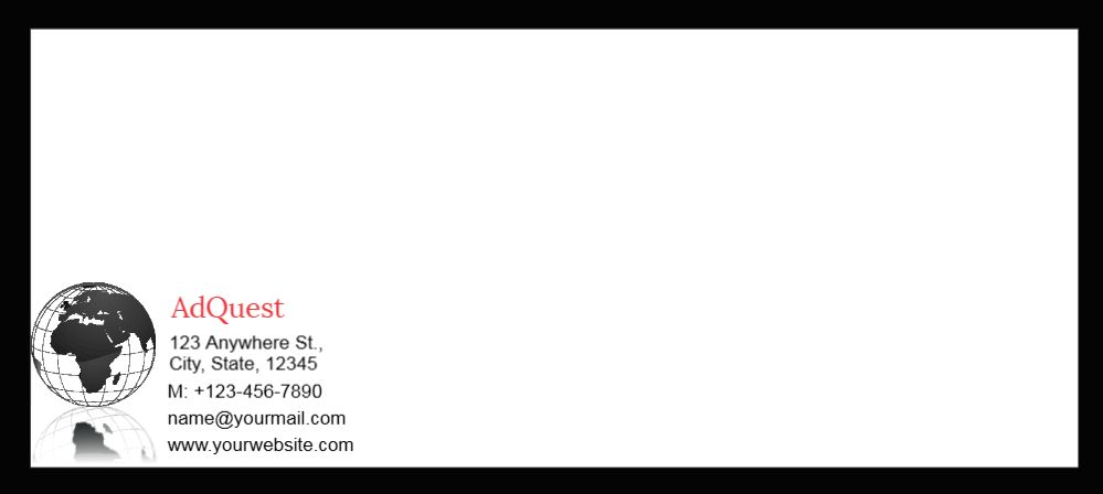 News And Media Cheap Custom Envelope Printing template preview 19