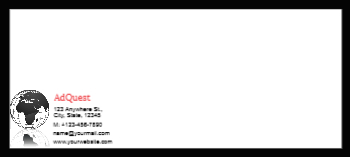 News And Media Cheap Custom Envelope Printing template preview 4