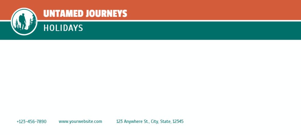 Travels Cheap Custom Envelope Printing template preview 24