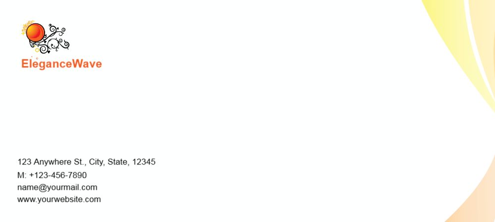 Retail Shop Stores Cheap Custom Envelope Printing template preview 21