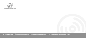 Music Dj Cheap Custom Envelope Printing template preview 6