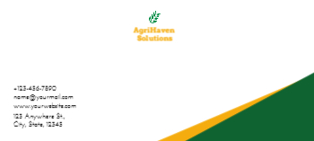Agriculture Cheap Custom Envelope Printing template preview 6