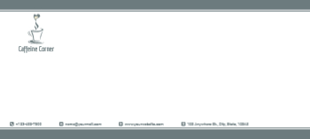 Food Hotel And Restaurant Cheap Custom Envelope Printing template preview 3