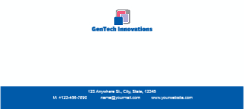 Finance Cheap Custom Envelope Printing template preview 12