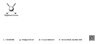 Sport Cheap Custom Envelope Printing template preview 2