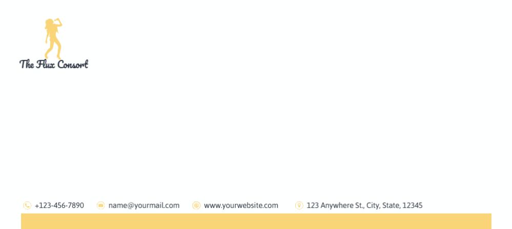 Entertainment Cheap Custom Envelope Printing template preview 23