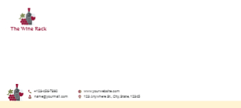 Food Hotel And Restaurant Cheap Custom Envelope Printing template preview 14