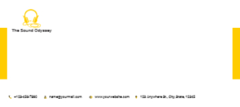 Music Dj Cheap Custom Envelope Printing template preview 13