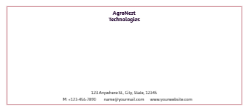 Agriculture Cheap Custom Envelope Printing template preview 13