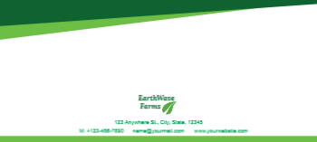 Agriculture Cheap Custom Envelope Printing template preview 10