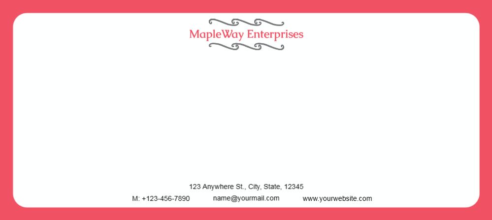 Communication Cheap Custom Envelope Printing template preview 23