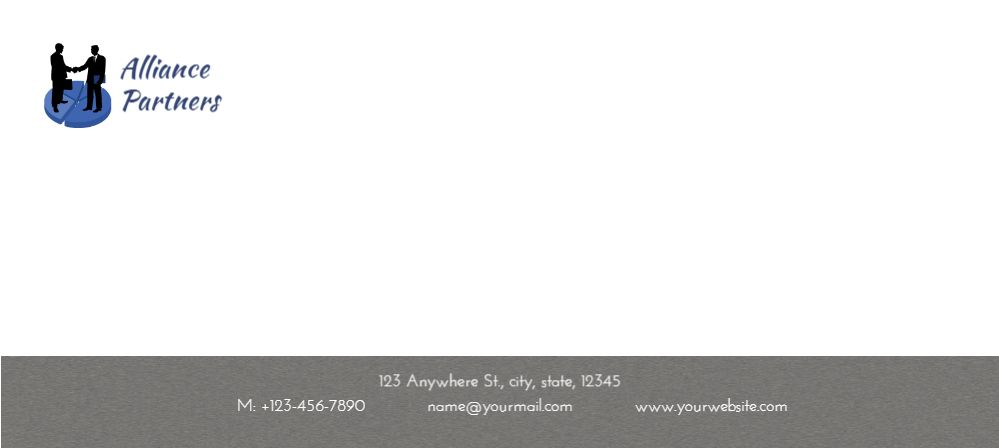 Management Cheap Custom Envelope Printing template preview 23