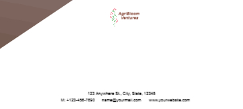 Flowers Cheap Custom Envelope Printing template preview 12