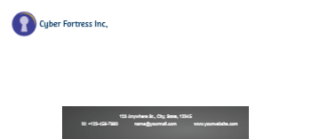 Security Cheap Custom Envelope Printing template preview 13