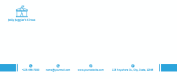 Entertainment Cheap Custom Envelope Printing template preview 13