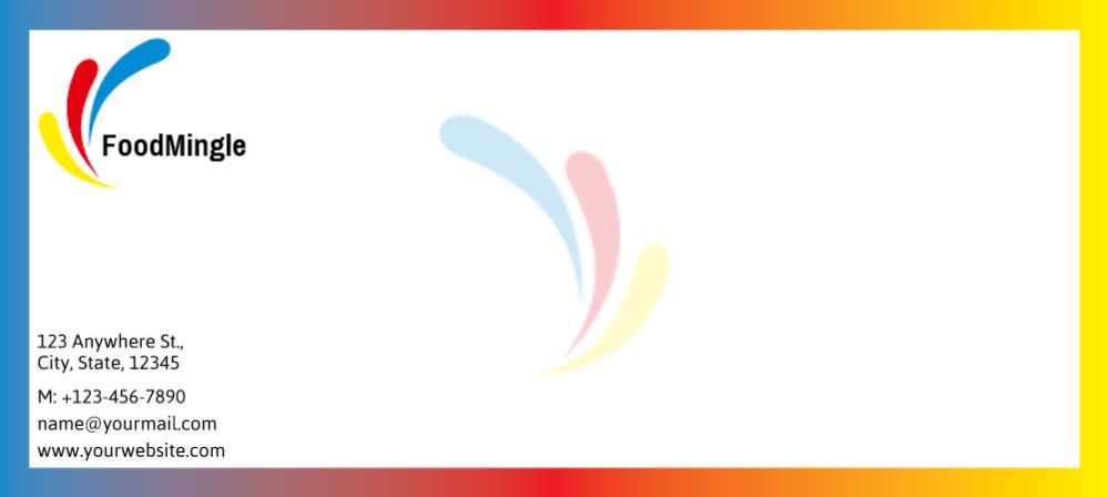 Basic Cheap Custom Envelope Printing template preview 27