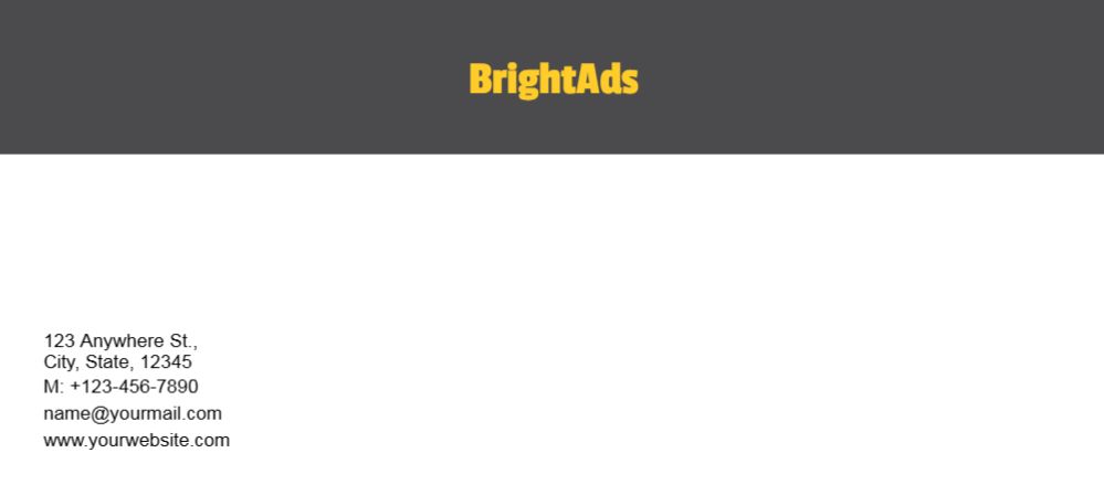 News And Media Cheap Custom Envelope Printing template preview 28