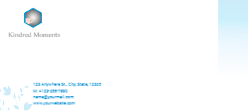 Stay In Touch Cheap Custom Envelope Printing template preview 1