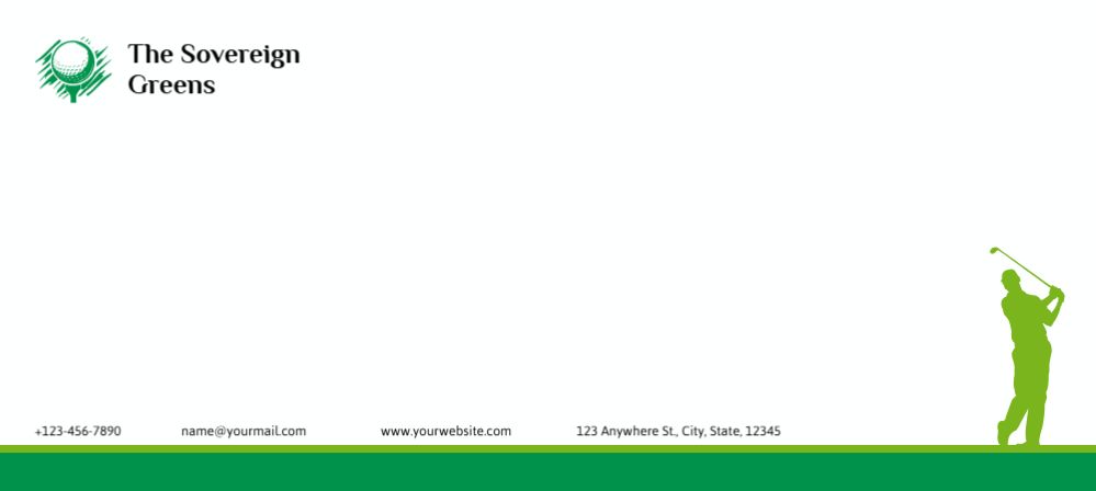 Sport Cheap Custom Envelope Printing template preview 27