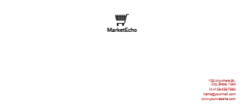 Retail Shop Stores Cheap Custom Envelope Printing template preview 9