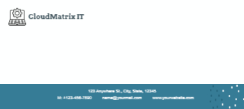 Computer Cheap Custom Envelope Printing template preview 12