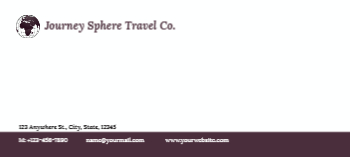 Clean Simple Cheap Custom Envelope Printing template preview 14