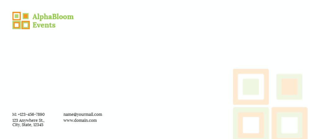 Communication Cheap Custom Envelope Printing template preview 18