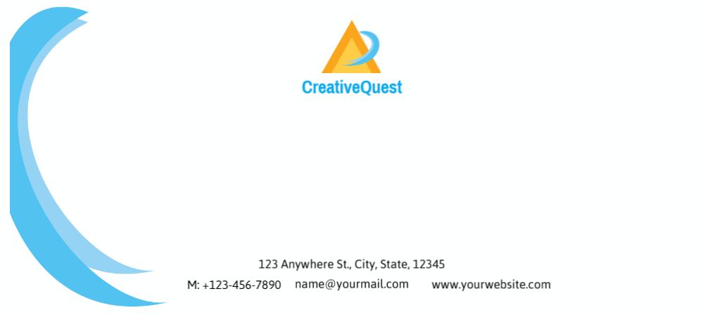 Illustrative Cheap Custom Envelope Printing template preview 23