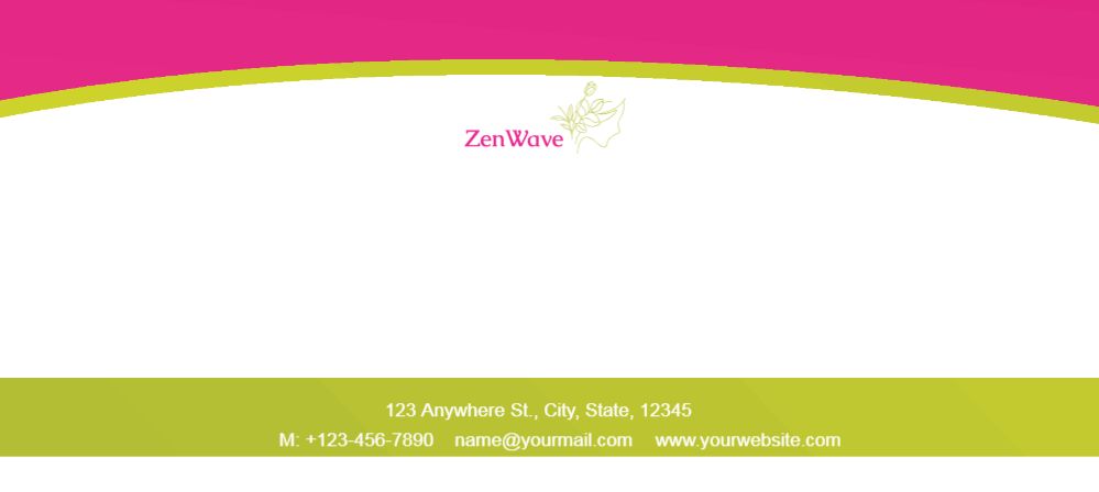 Beauty Cheap Custom Envelope Printing template preview 19