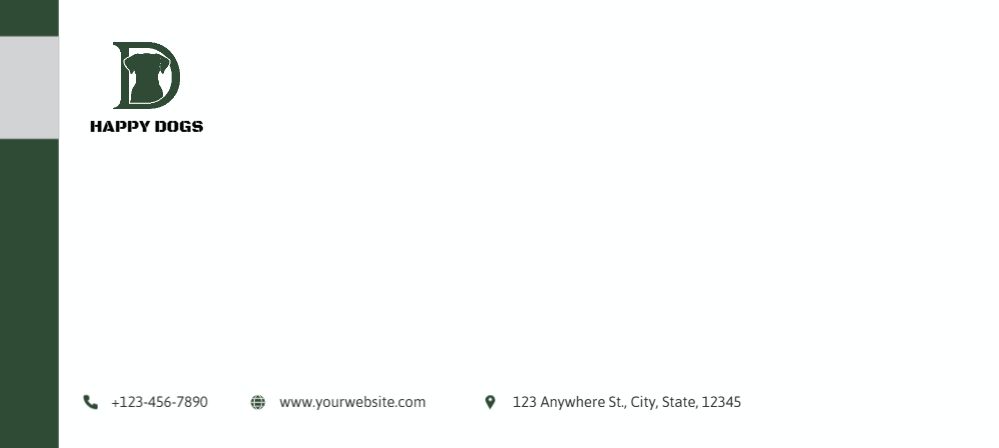 Animal Pets Cheap Custom Envelope Printing template preview 16