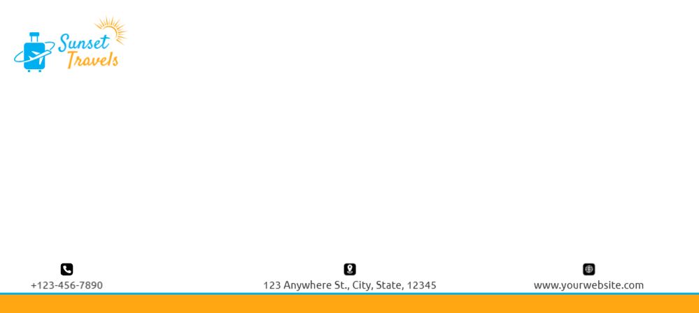 Travels Cheap Custom Envelope Printing template preview 23