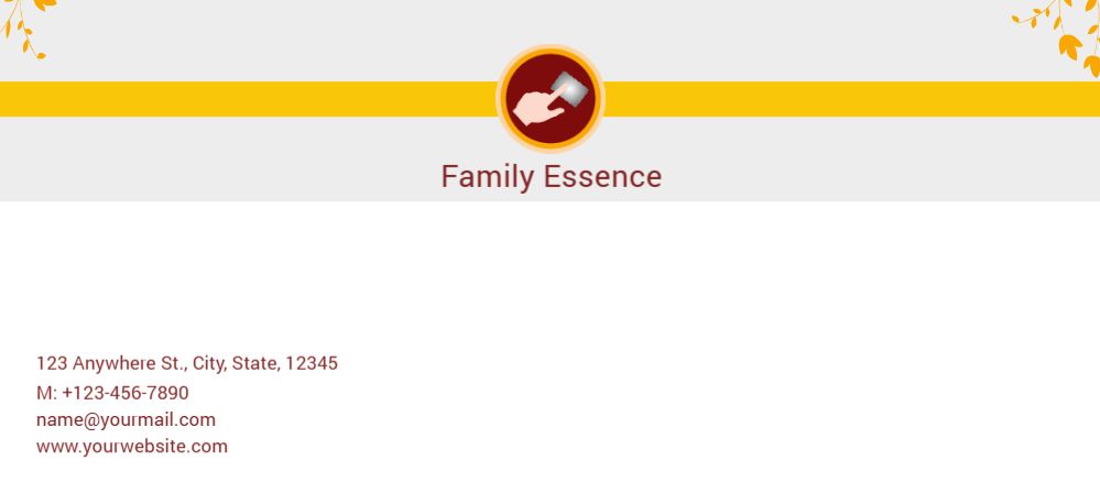 Stay In Touch Cheap Custom Envelope Printing template preview 14