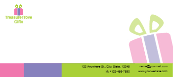 Basic Cheap Custom Envelope Printing template preview 14