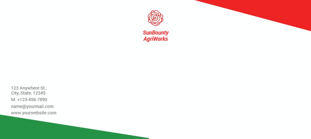 Cheap Custom Envelope Printing template preview 21