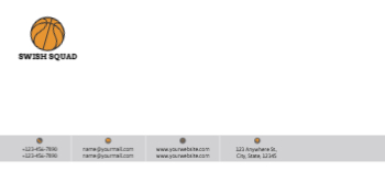 Sport Cheap Custom Envelope Printing template preview 9