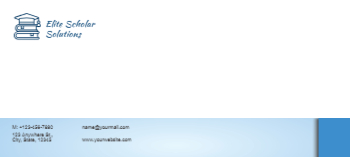 Clean Simple Cheap Custom Envelope Printing template preview 8