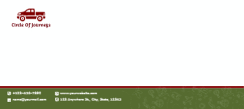 Travels Cheap Custom Envelope Printing template preview 4