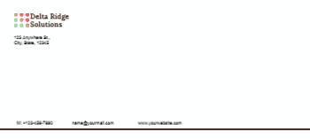 Communication Cheap Custom Envelope Printing template preview 10