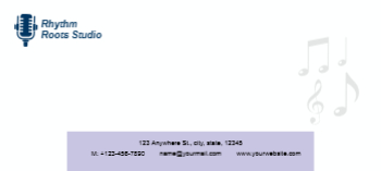 Computer Cheap Custom Envelope Printing template preview 7
