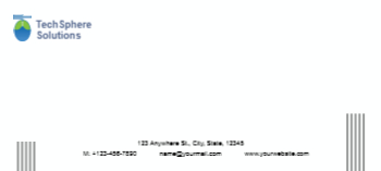 Computer Cheap Custom Envelope Printing template preview 10