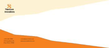 Real Estate Interior Design Cheap Custom Envelope Printing template preview 2