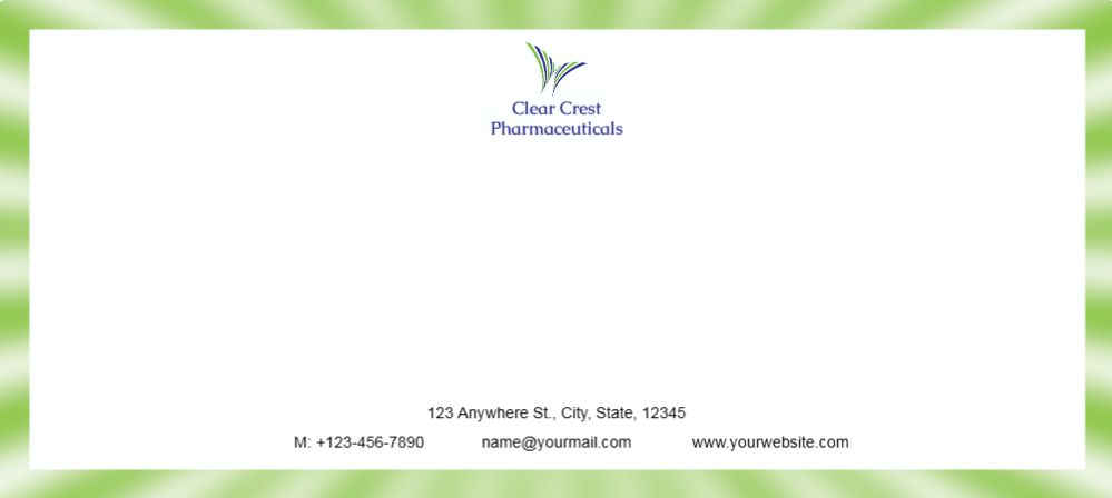 Communication Cheap Custom Envelope Printing template preview 22